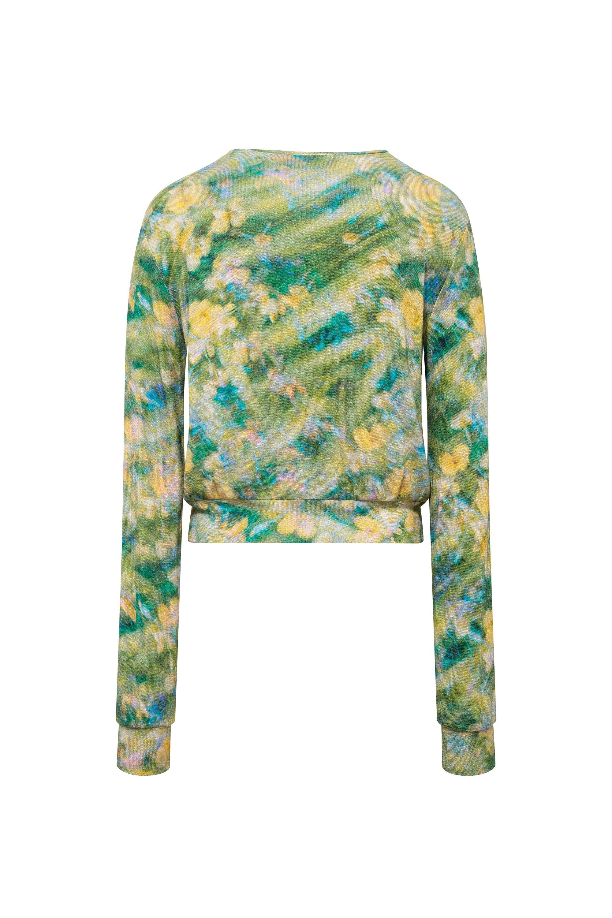 POLI - Floral printed cardigan