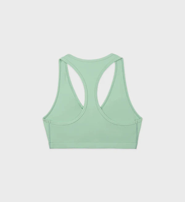 Runner Script V-Neck Sports Bra