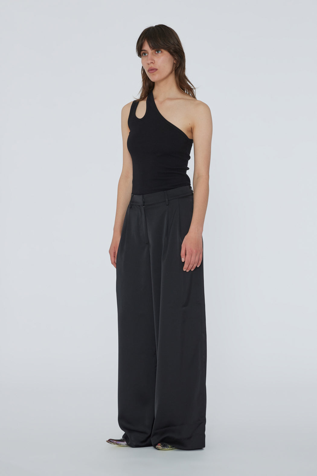 Wide Pleat Pants