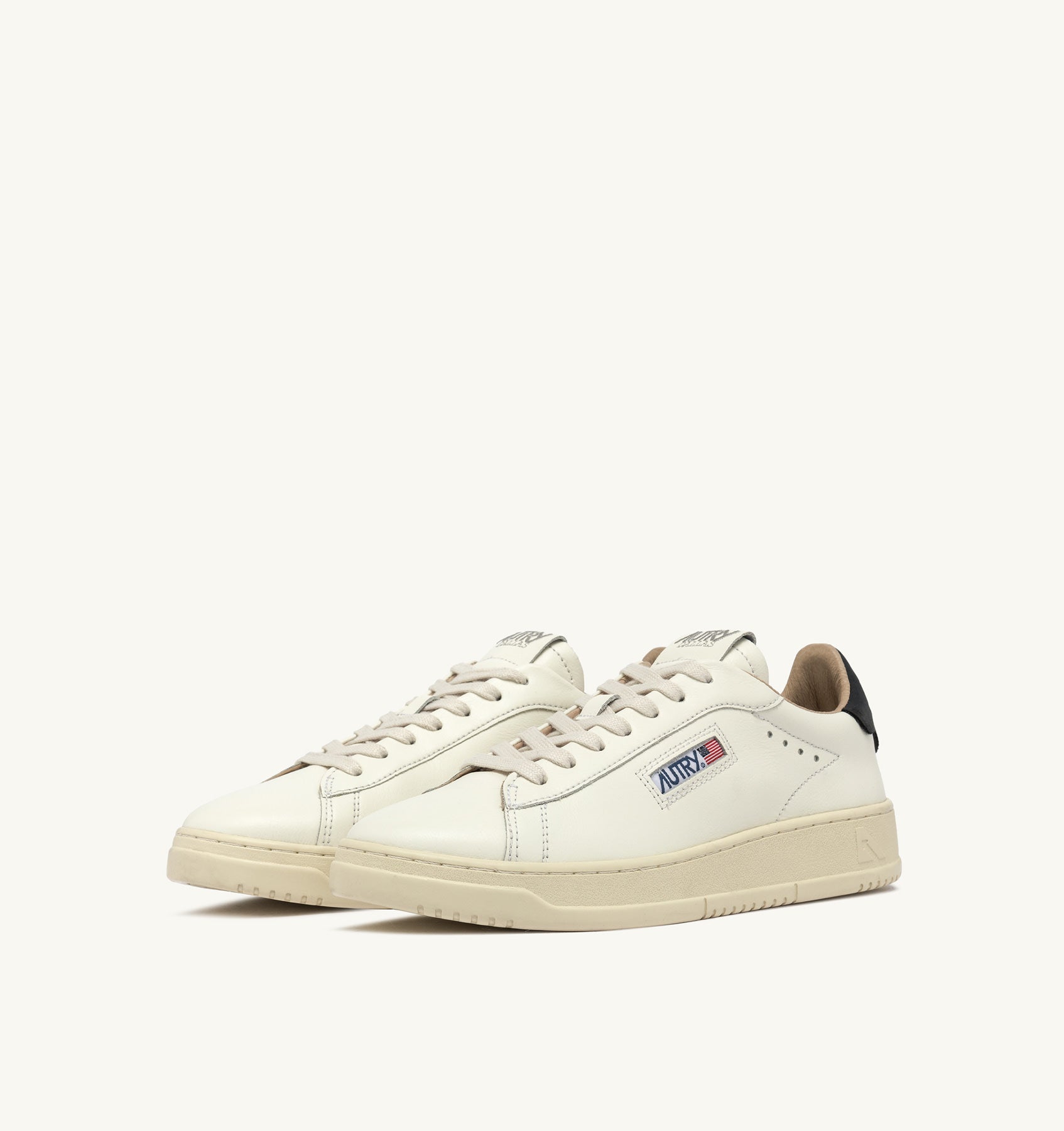 DALLAS LOW SNEAKERS IN WHITE AND SPACE LEATHER