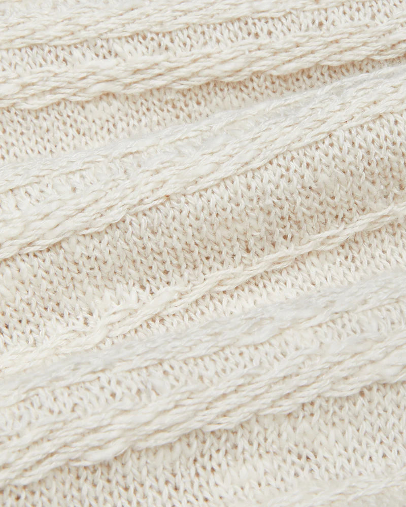 Linen Silk Crewneck