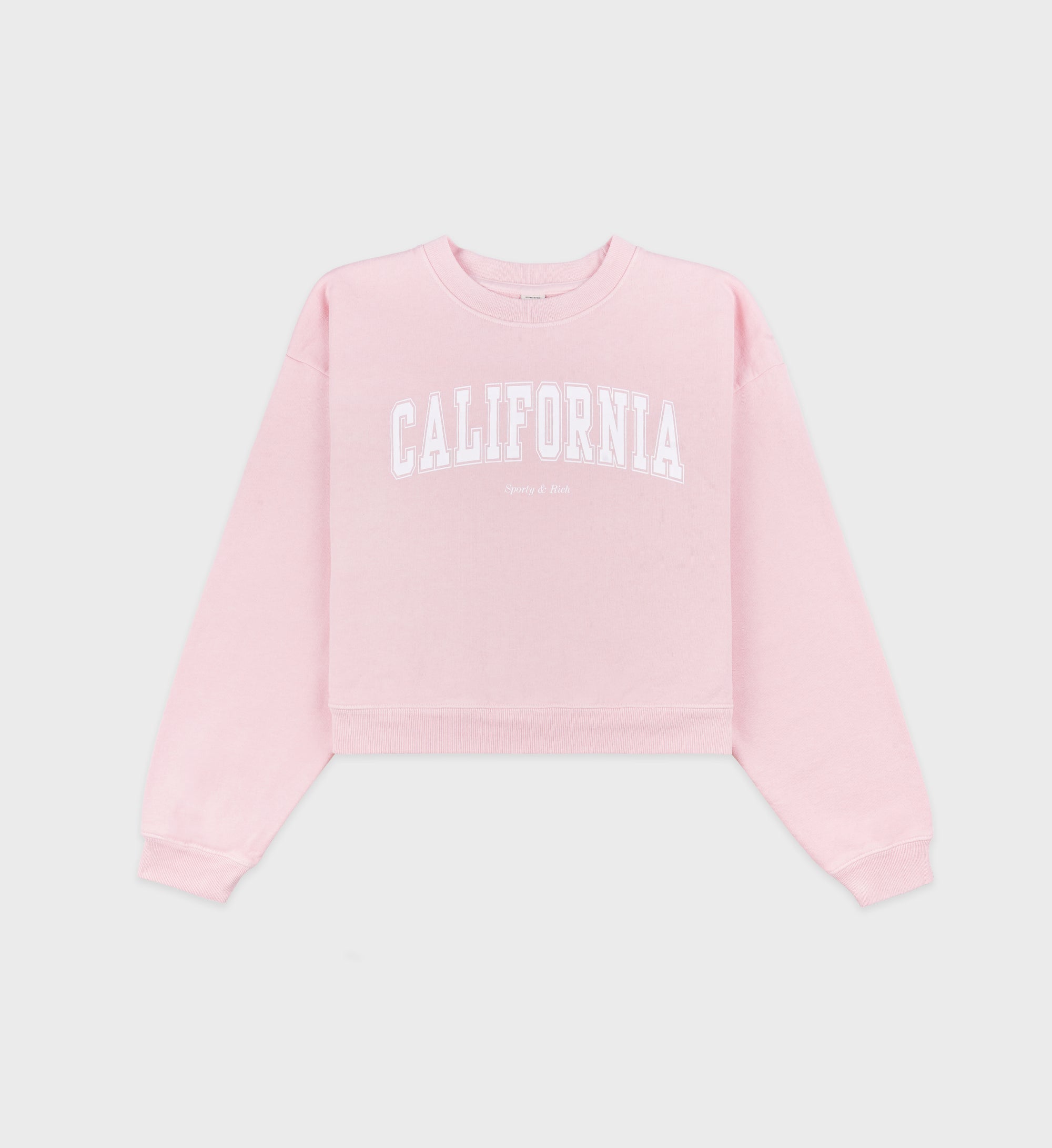 California Cropped Crewneck