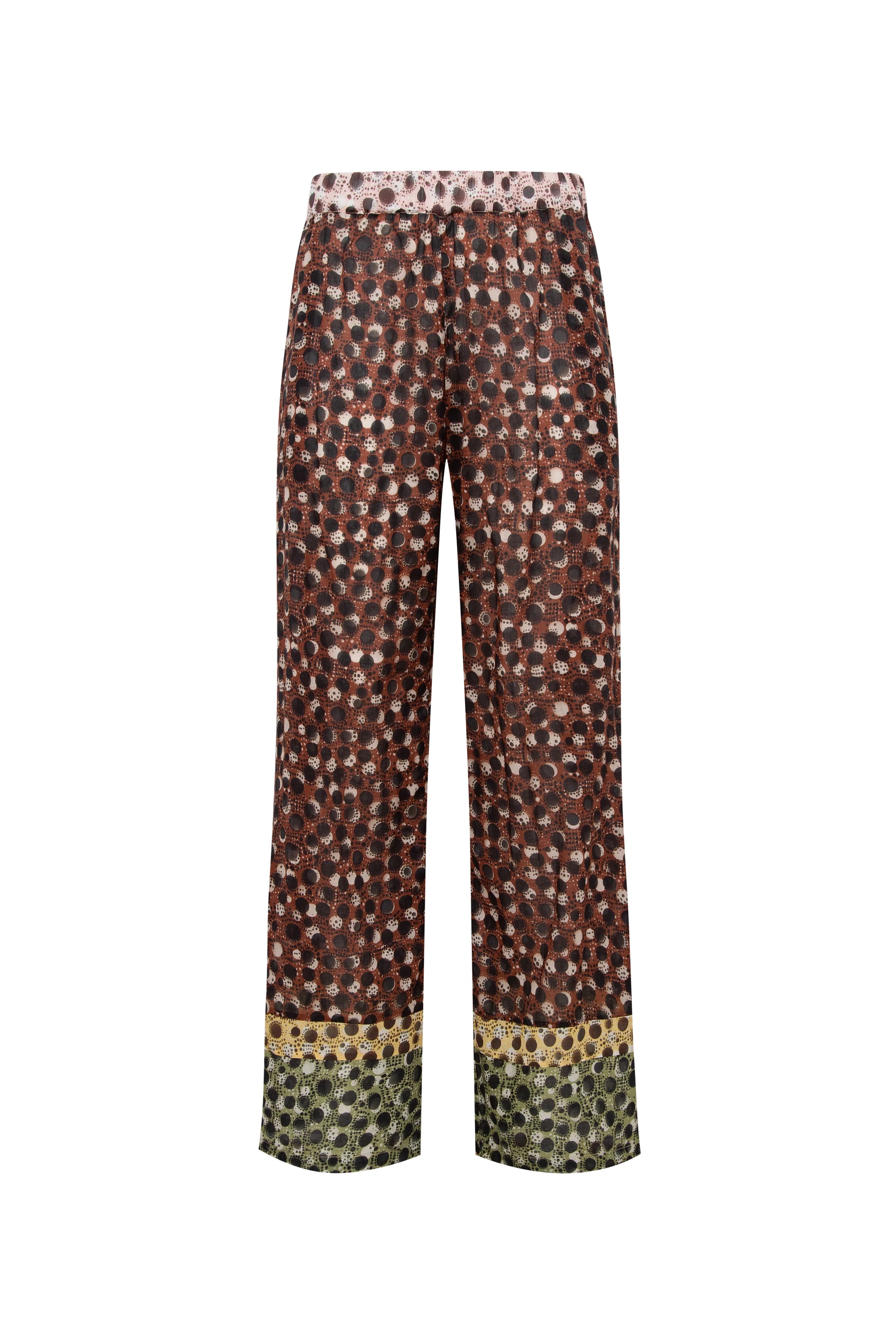 TANY  Polka-dot drawstring pants