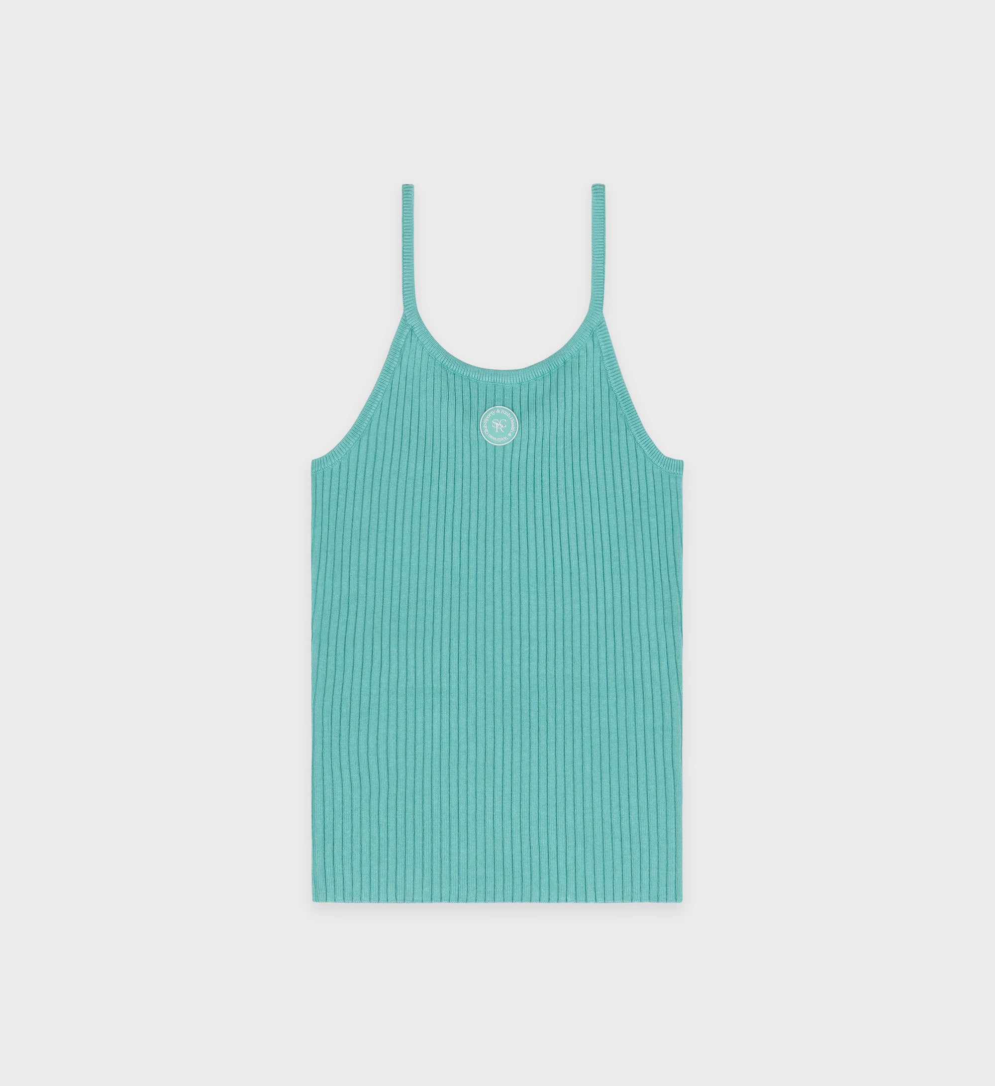 SRHWC Ribbed Tank - Aquamarine