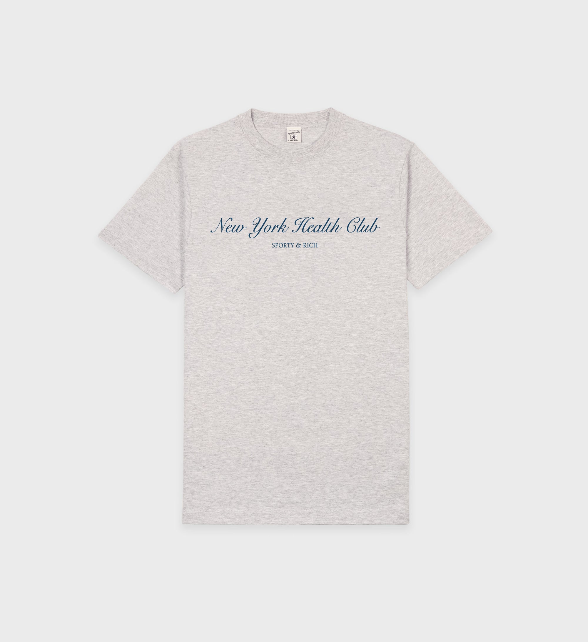 NY Health Care T-Shirt - Heather Grey