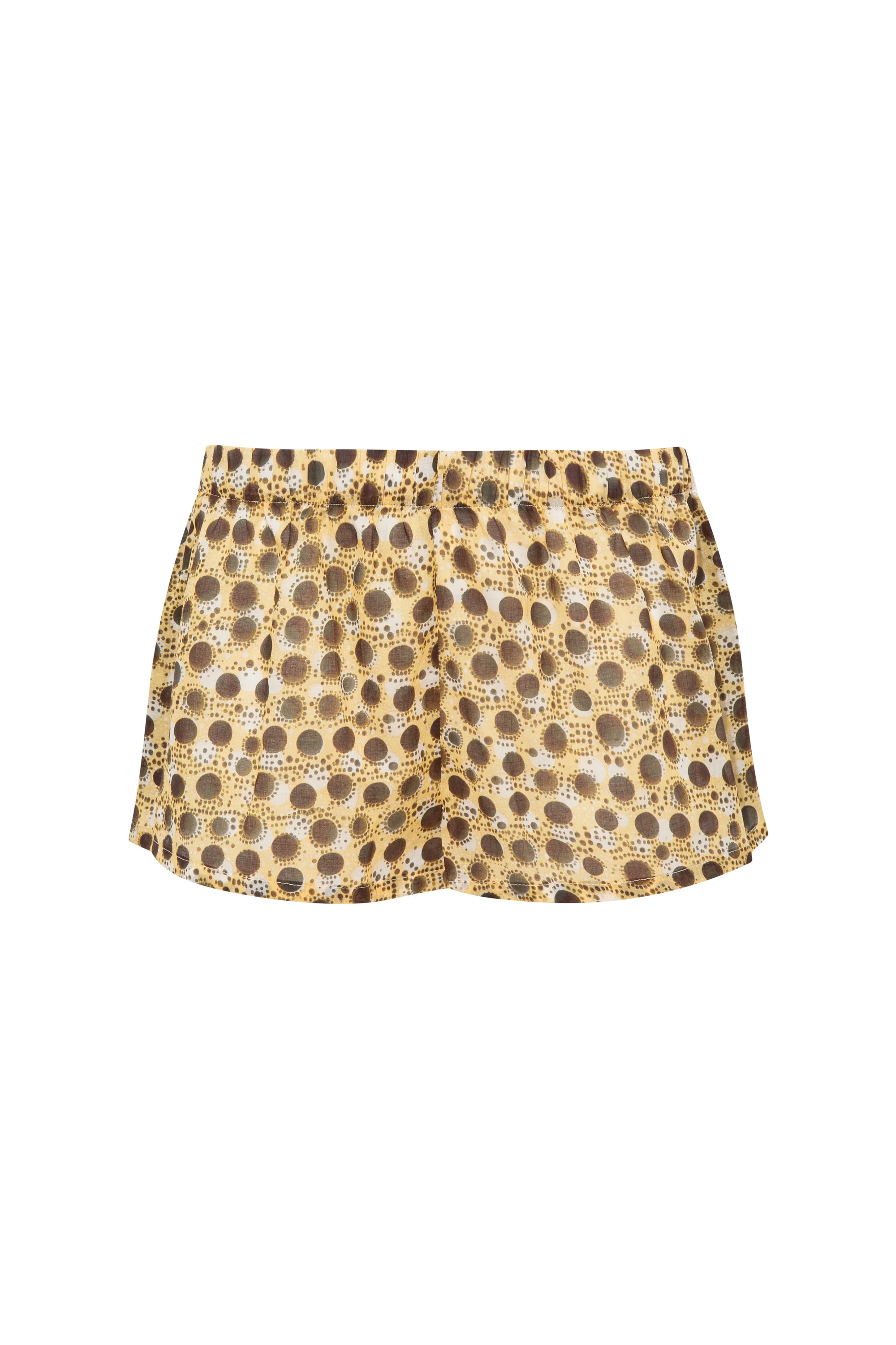 UNEAS  Polka-dot printed mini shorts