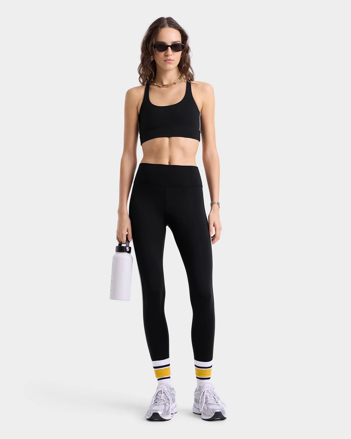 Bold Health Legging - Black/Gold