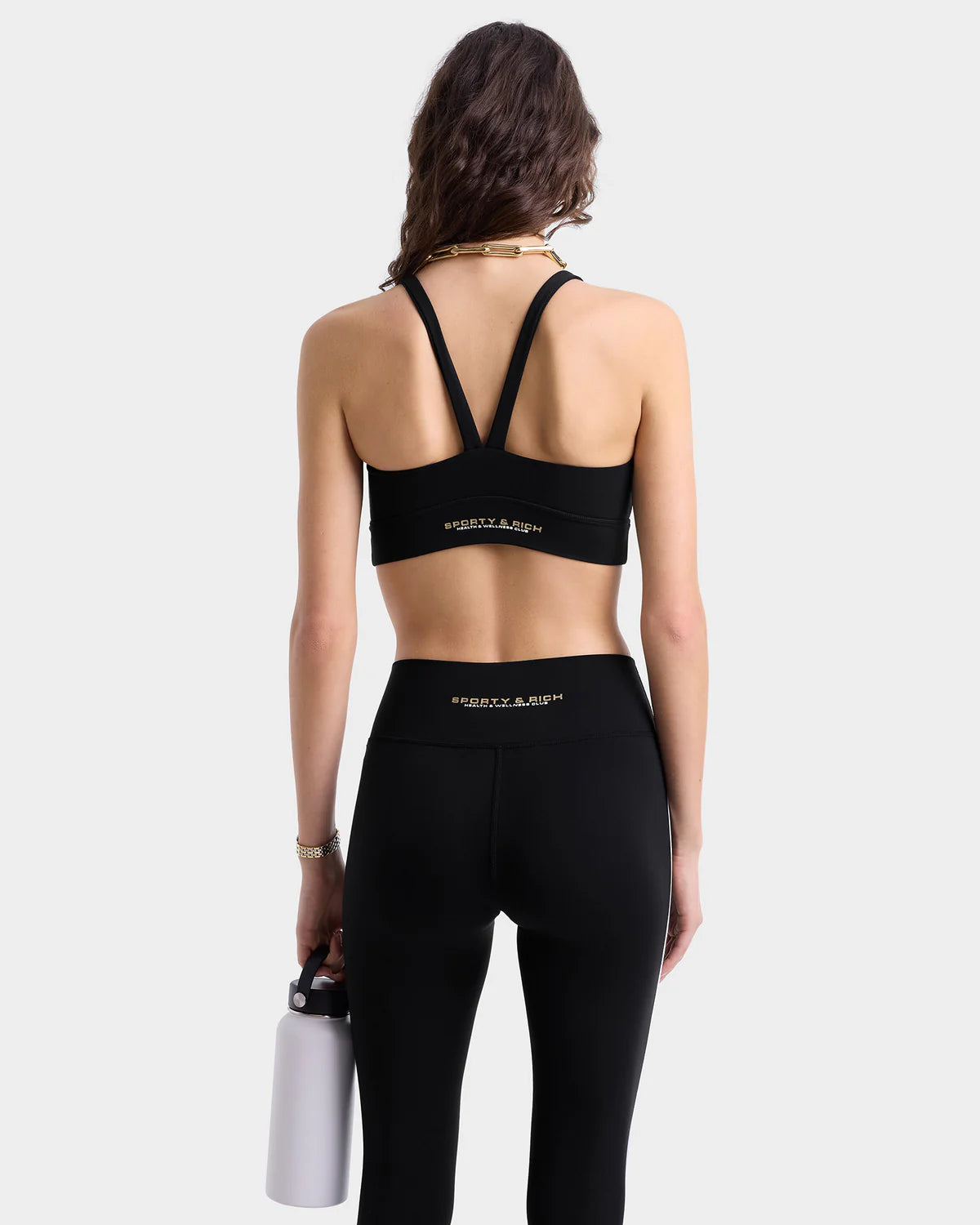 Bold Health Legging - Black/Gold