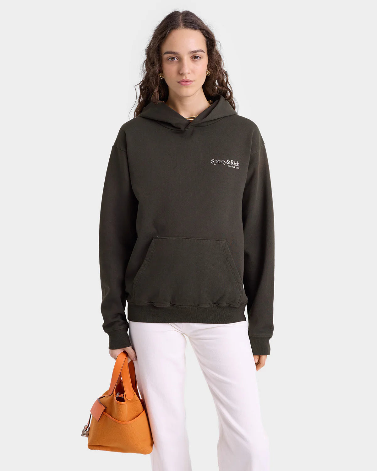 HWCNY Hoodie - Faded Black/White