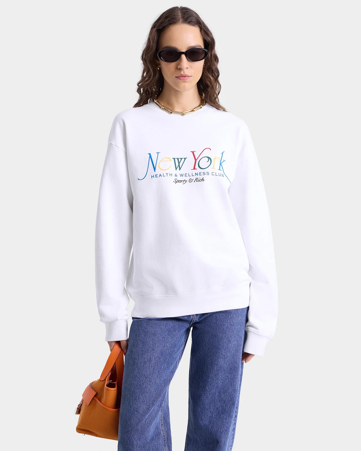 NY 94 Crewneck - White/Multi