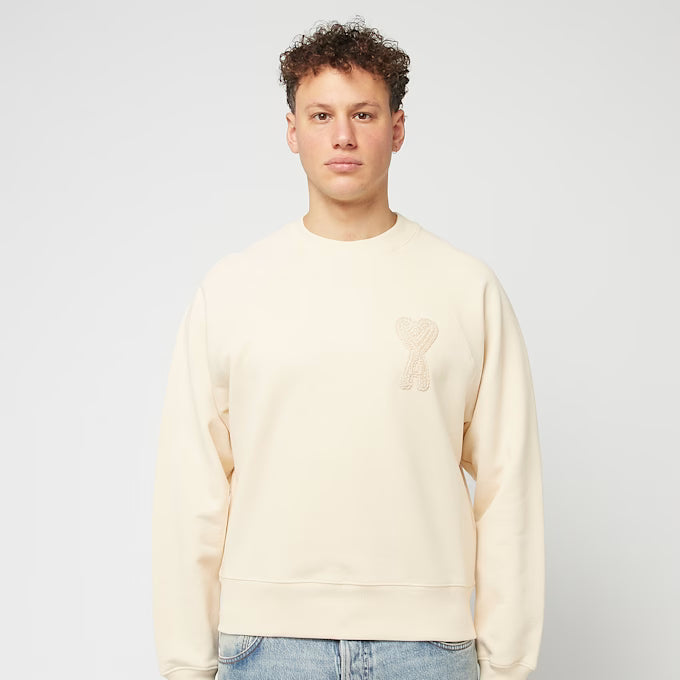 Sweatshirt with Ami de Coeur patch