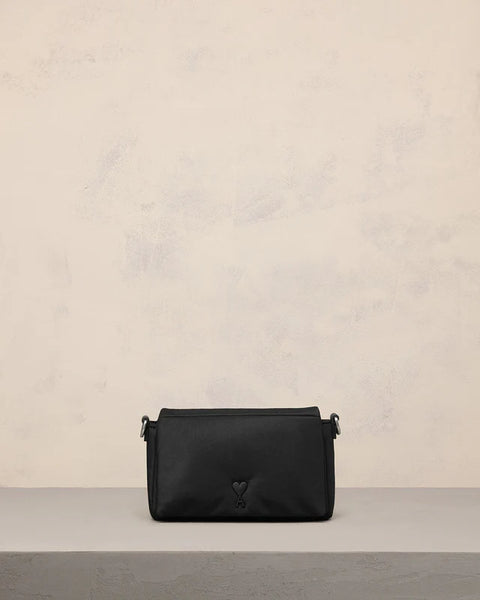 関送込 AMI DE COEUR LUNCH BOX バッグ グレインレザー バッグ AMI DE COEUR AMI PARIS LUNCH BOX グレインレザー バッグ (AMI