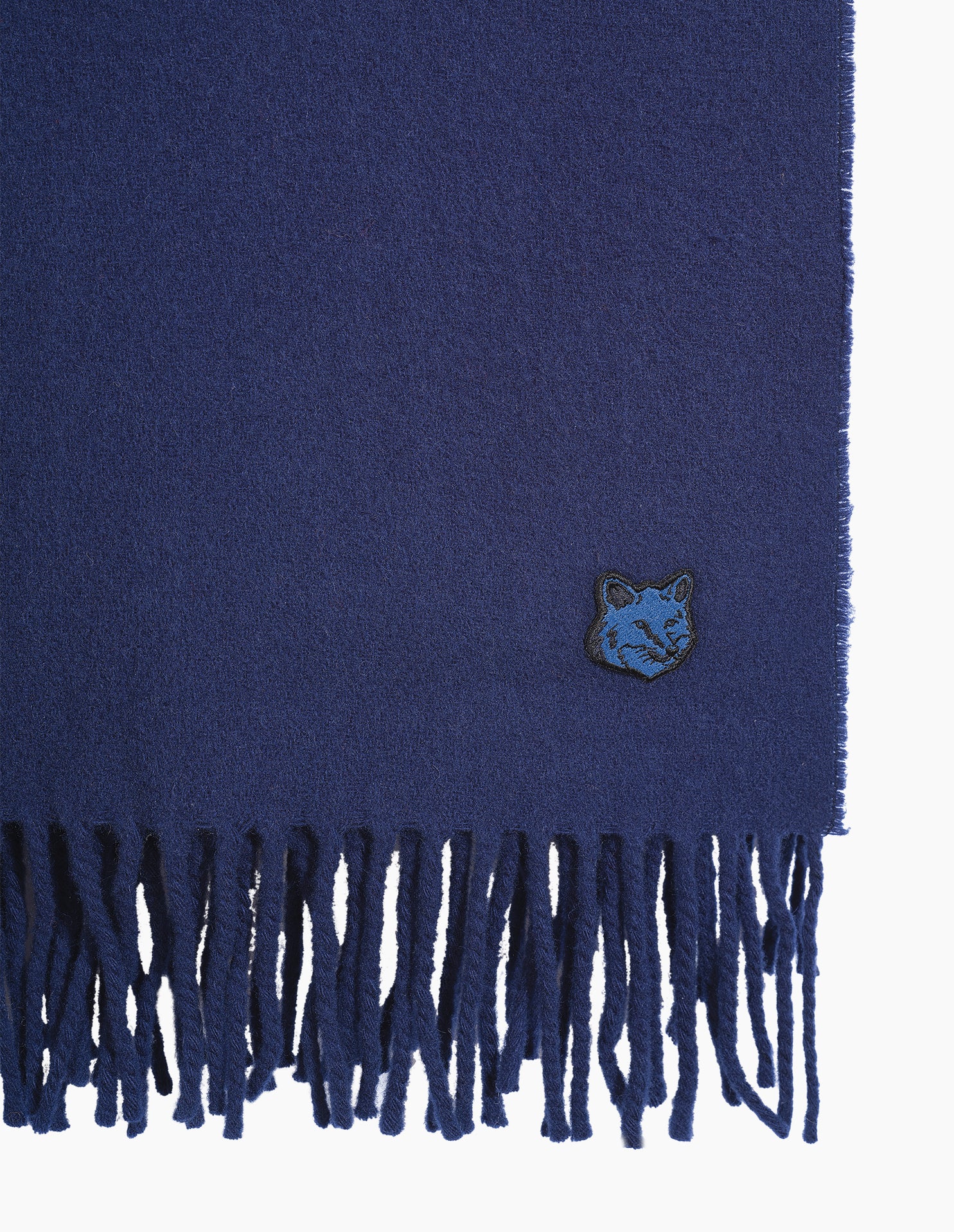 Bold Fox Head Patch Scarf