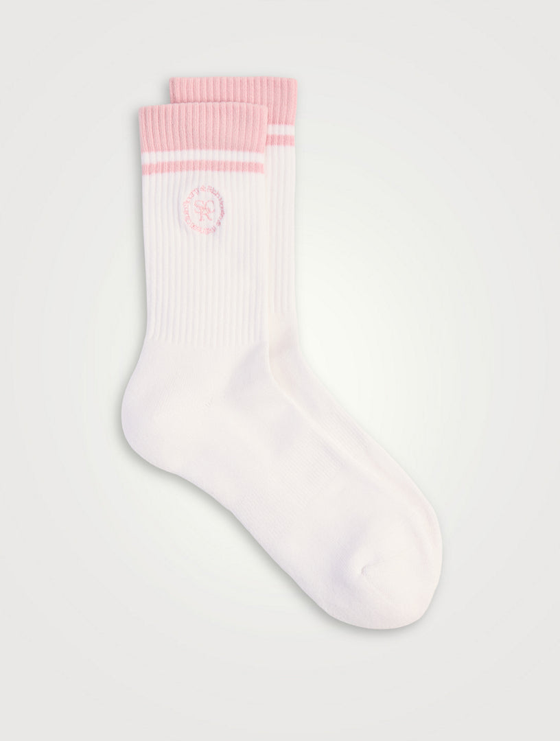 SRHWC Socks - White/Ballet