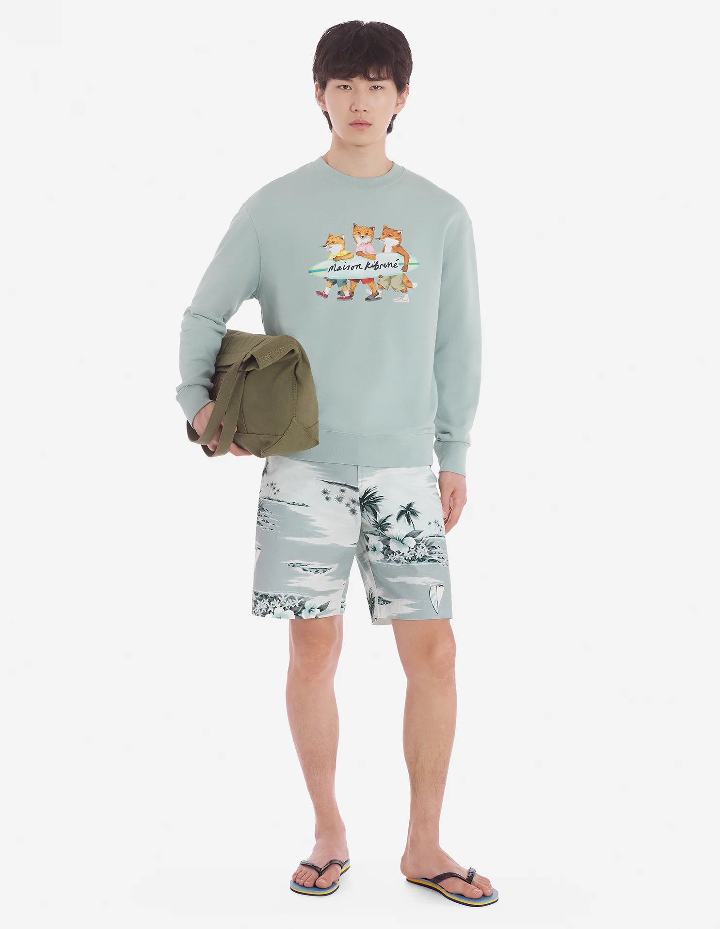 Surfing Foxes Comfort Sweatshirt