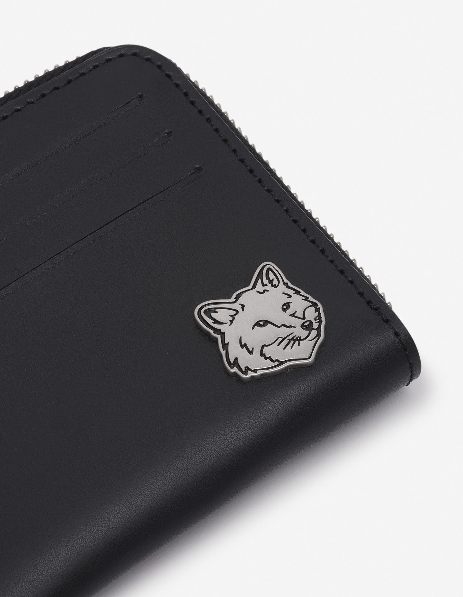 FOX HEAD ZIPPED CARDHOLDER