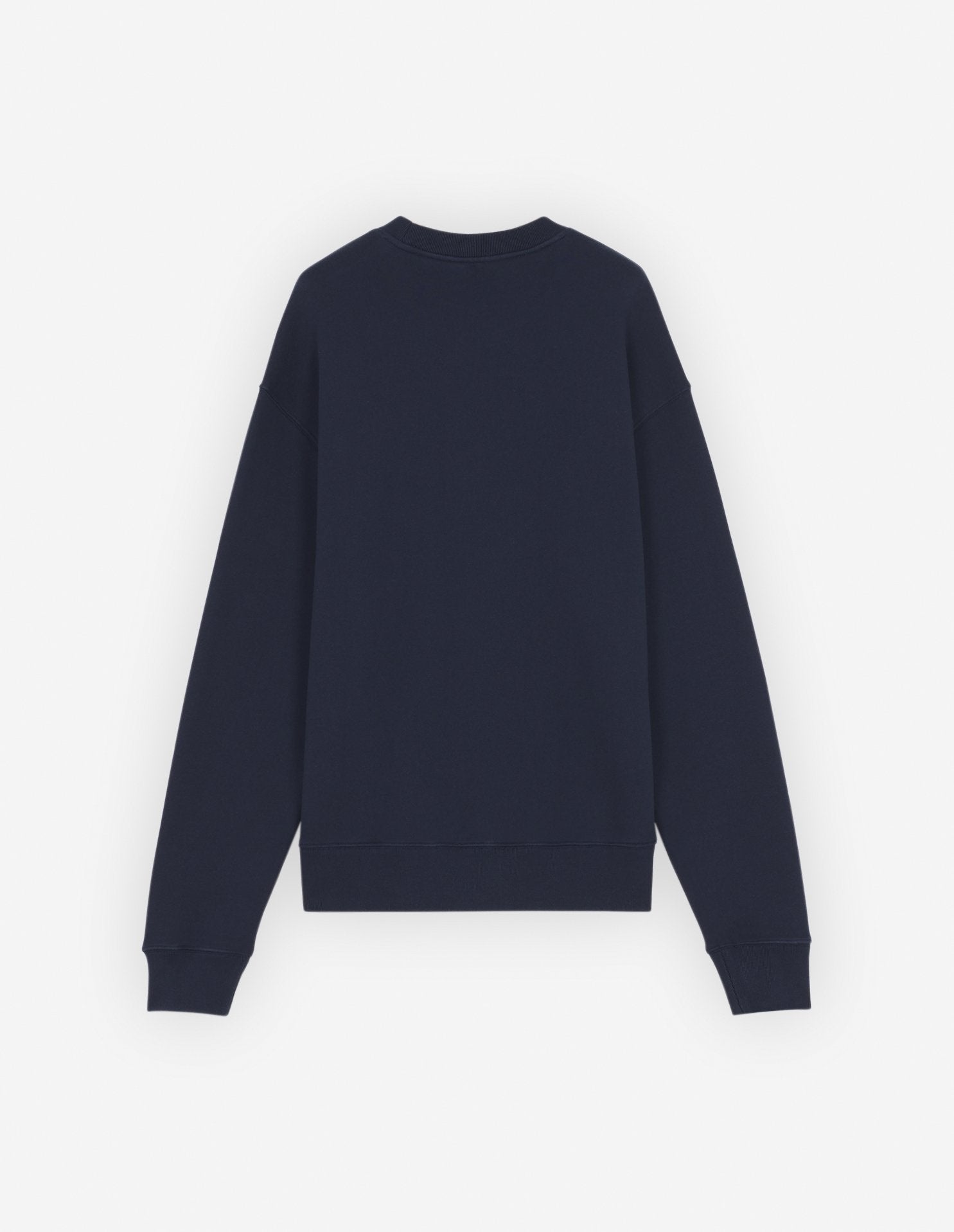 MAISON KITSUNE HANDWRITING STRIPED COMFORT SWEATSHIRT