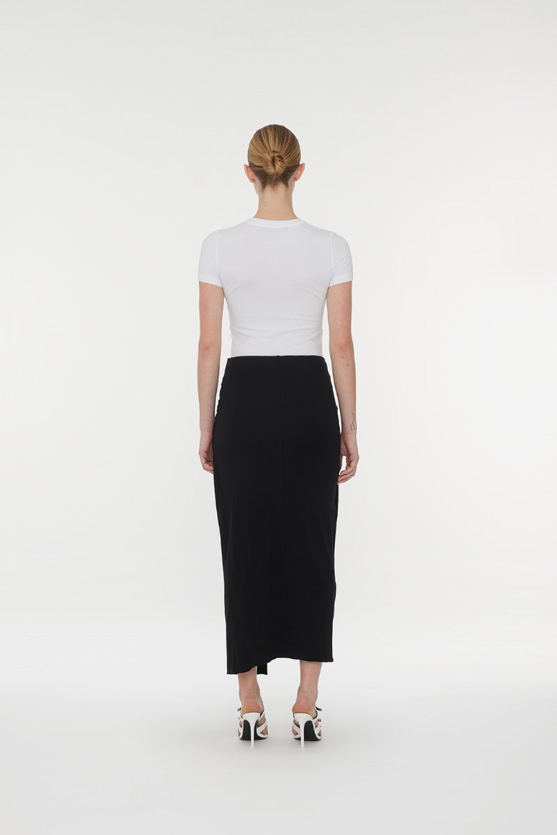 Fitted Twisted Skirt