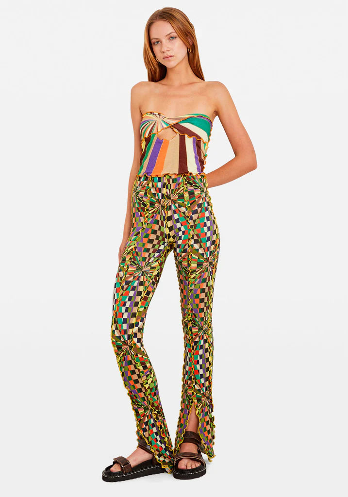 MULT - Multi-color striped pants