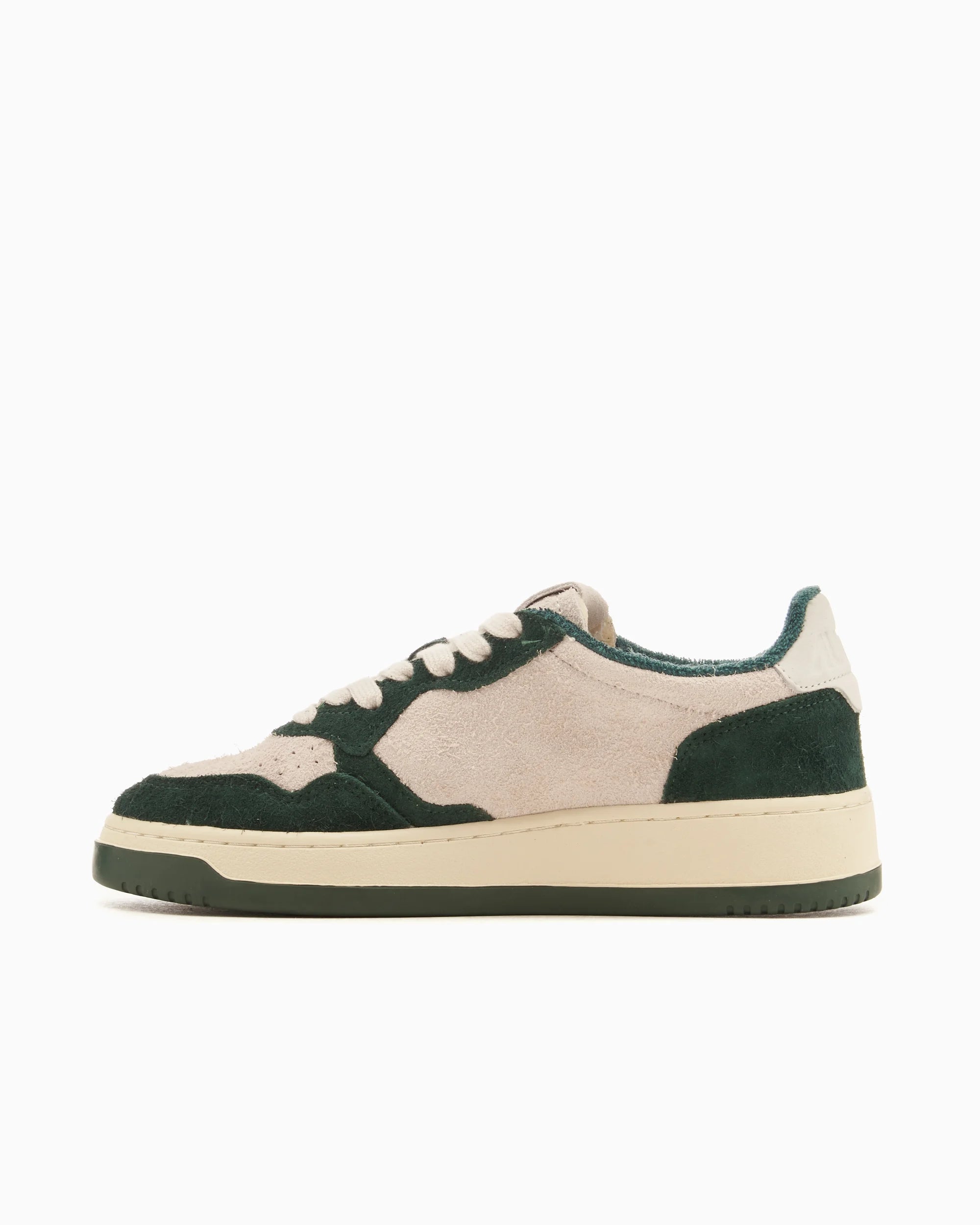 Medalist Low Sneakers in Bottle Color Suede