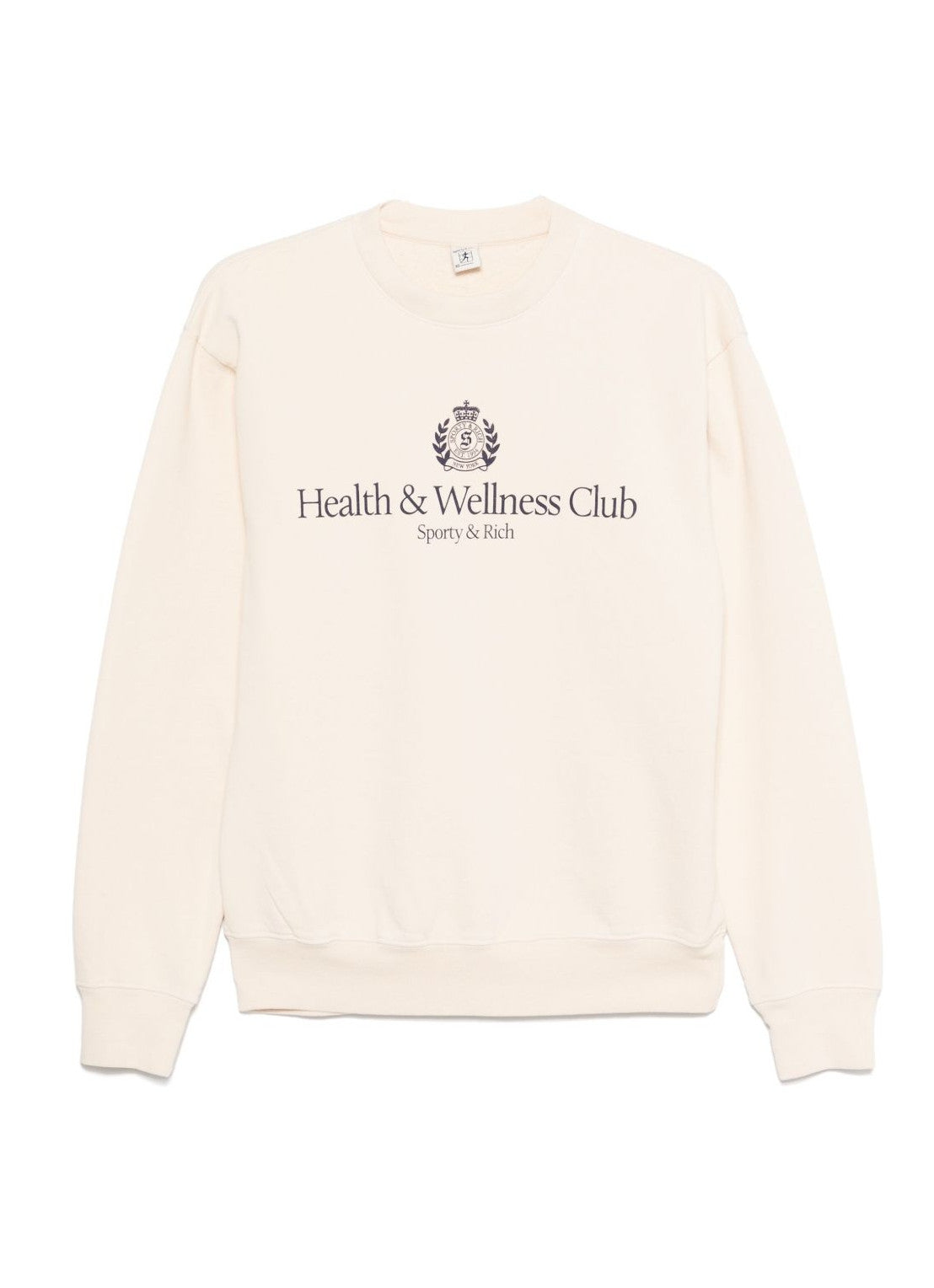 H&W Crest Crewneck - Cream