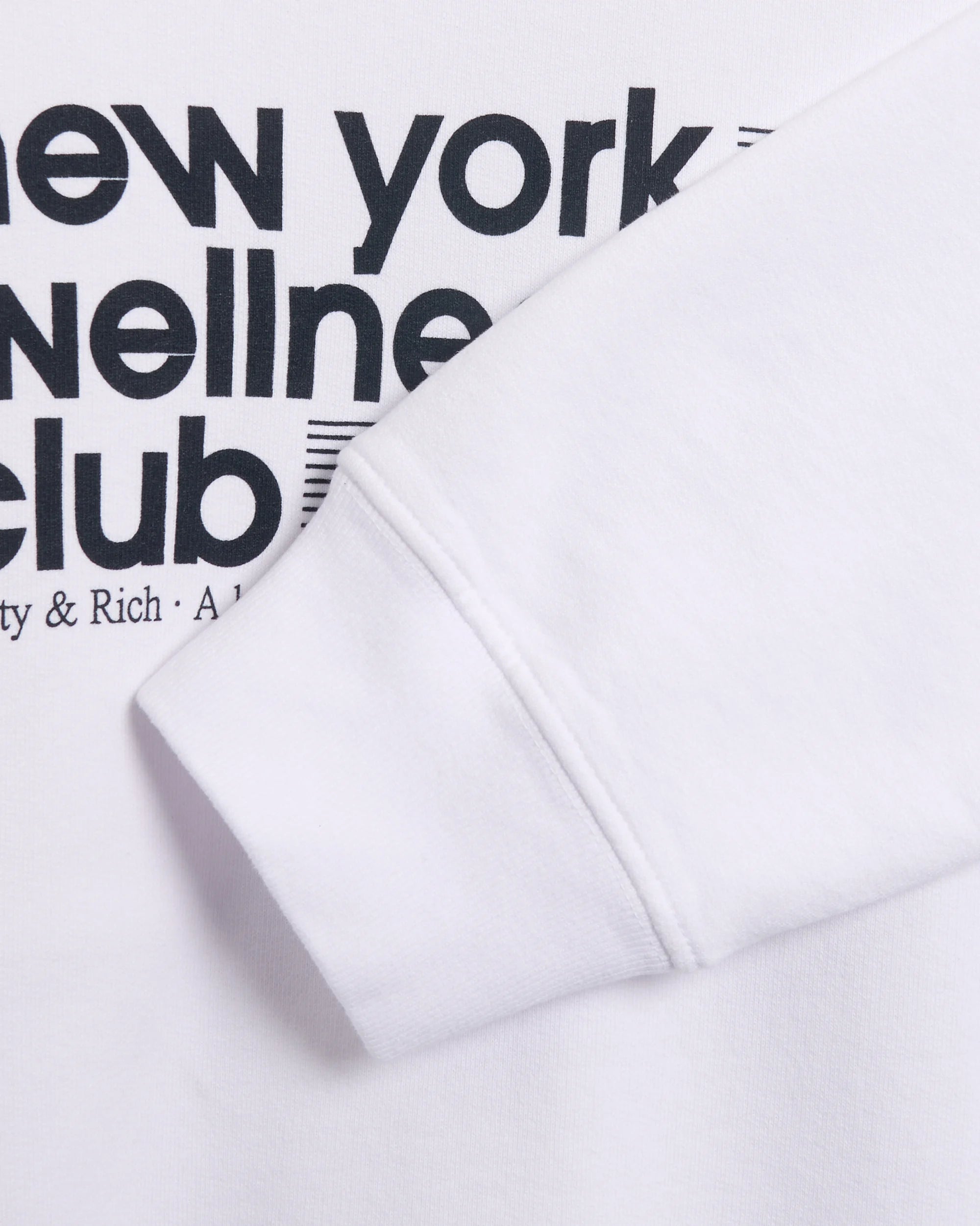 USA Wellness Club Crewneck - White/Navy