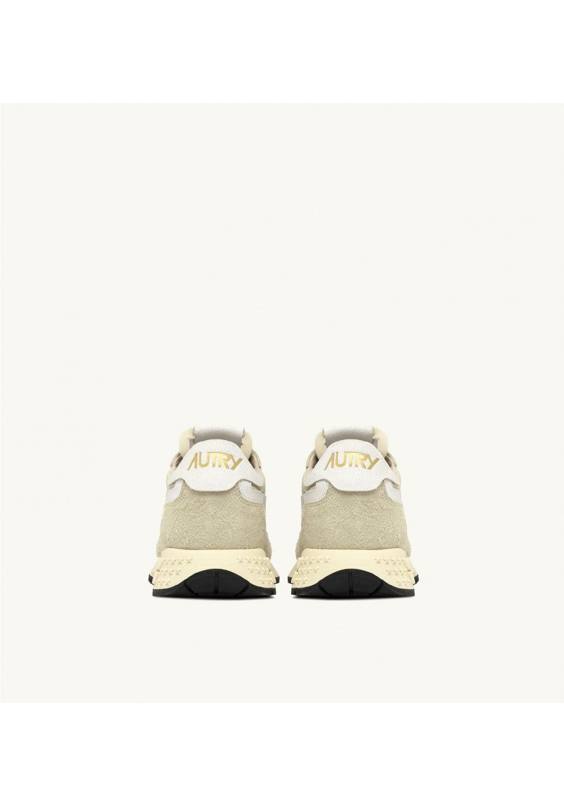 REELWIND LOW SNEAKERS IN HAY NYLON AND SUEDE
