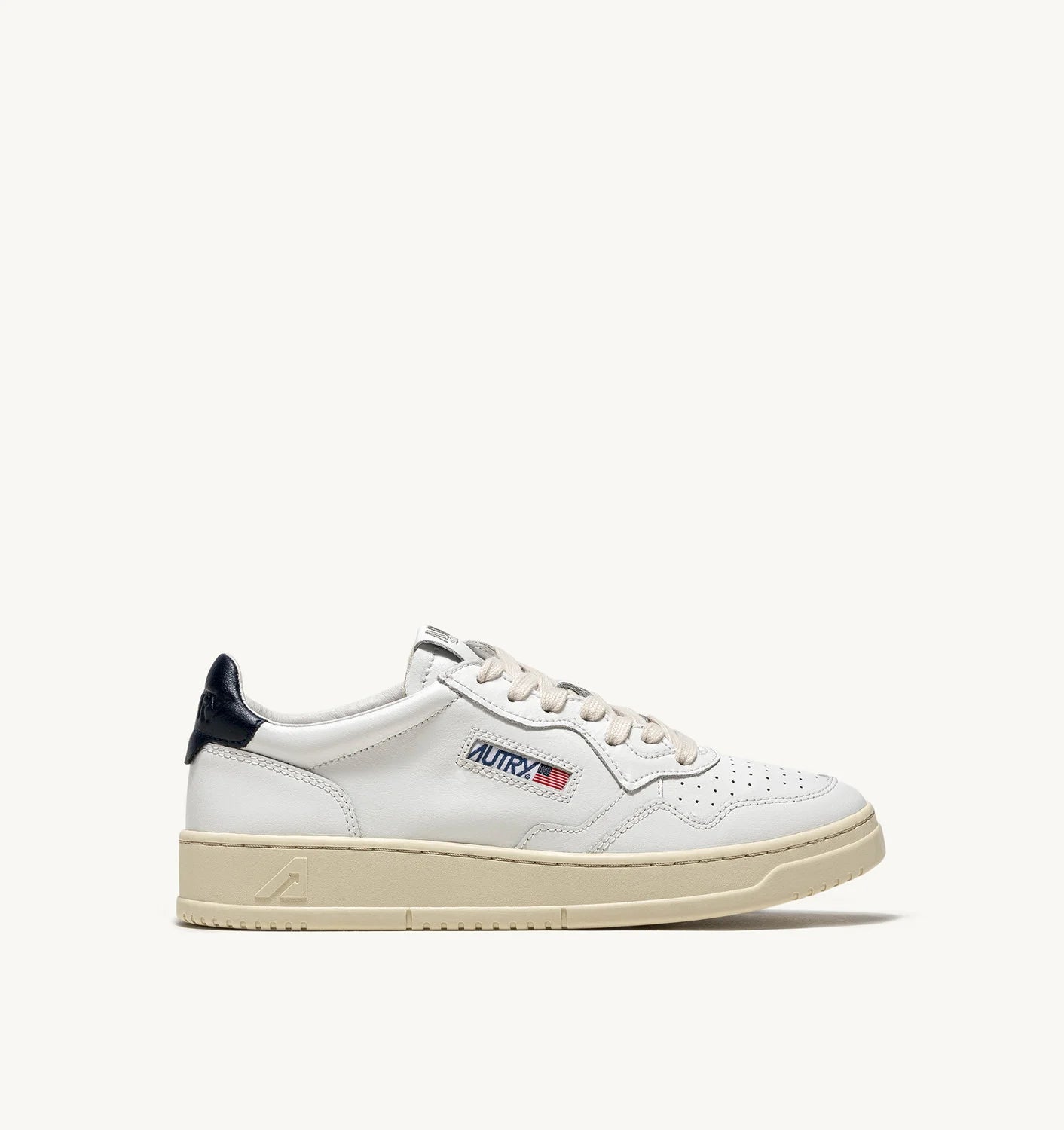 Medalist Low Sneakers In Leather Color White Space