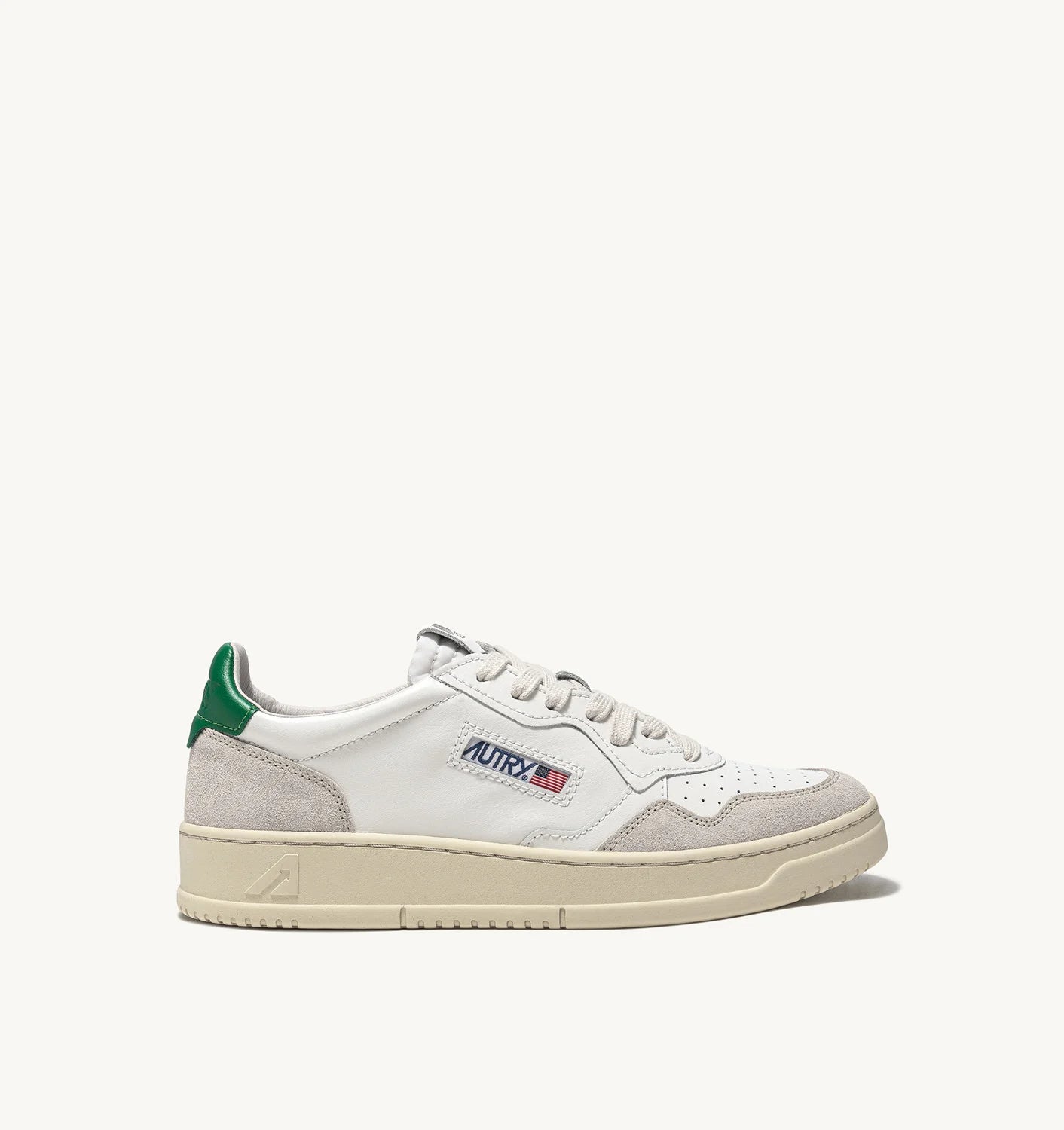 Medalist Low Sneakers In Suede And Leather Color White And Amazon